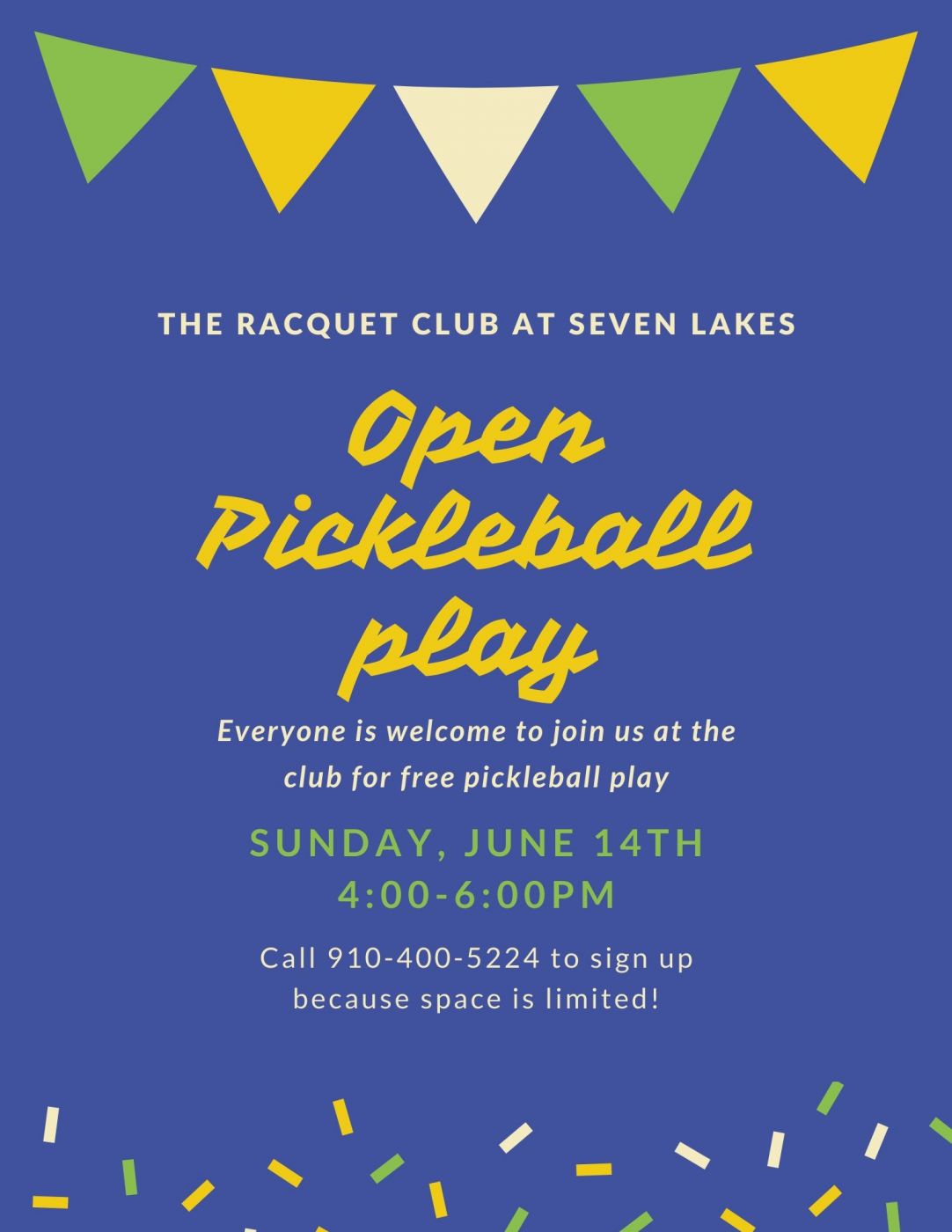 Pickle Ball Clinic
